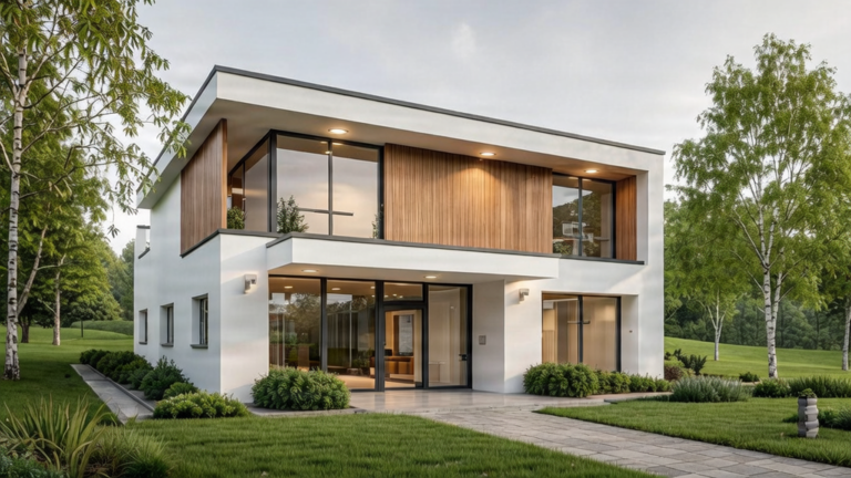 Modernes Einfamilienhaus